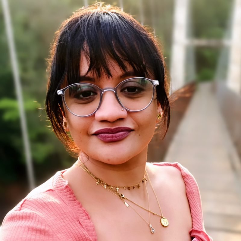 Portrait of Ashwini Rajkumar, founder of Pravaah Insights